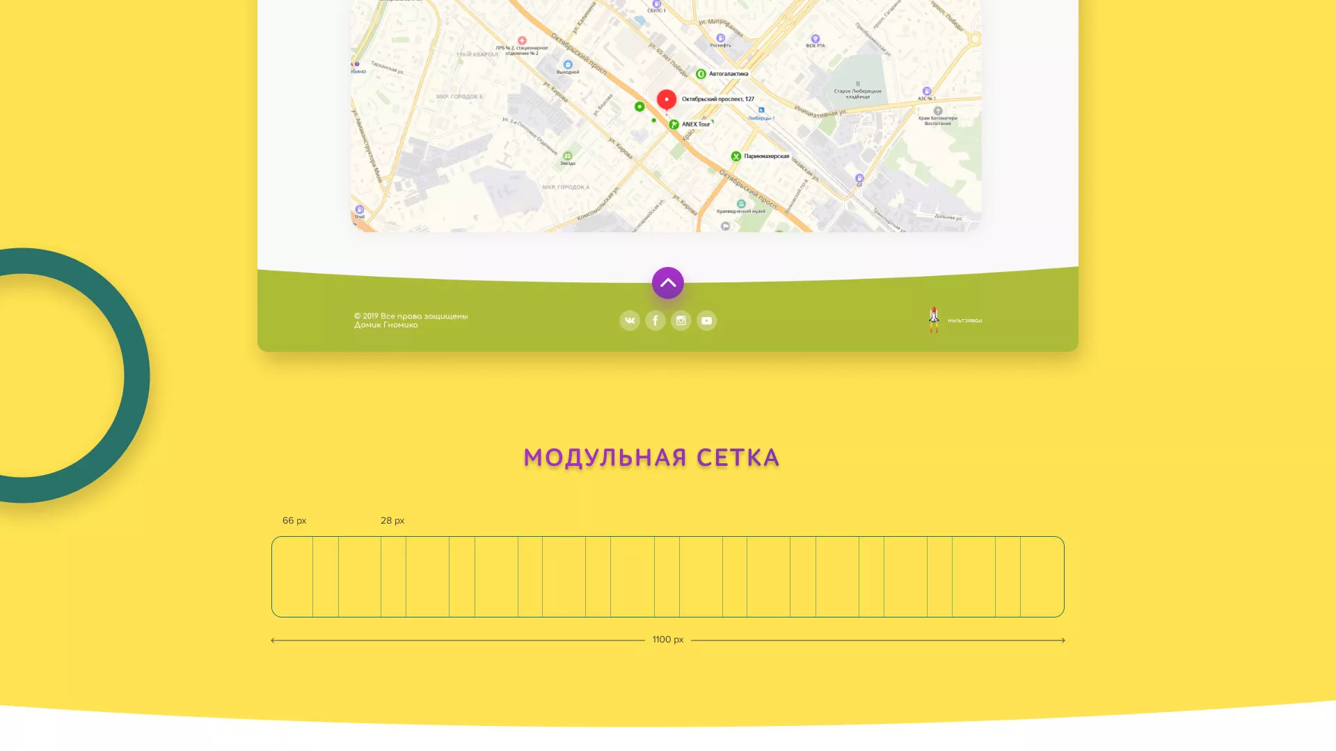 Разработка сайта детского активити-клуба «Домик гномика» в Черкесске